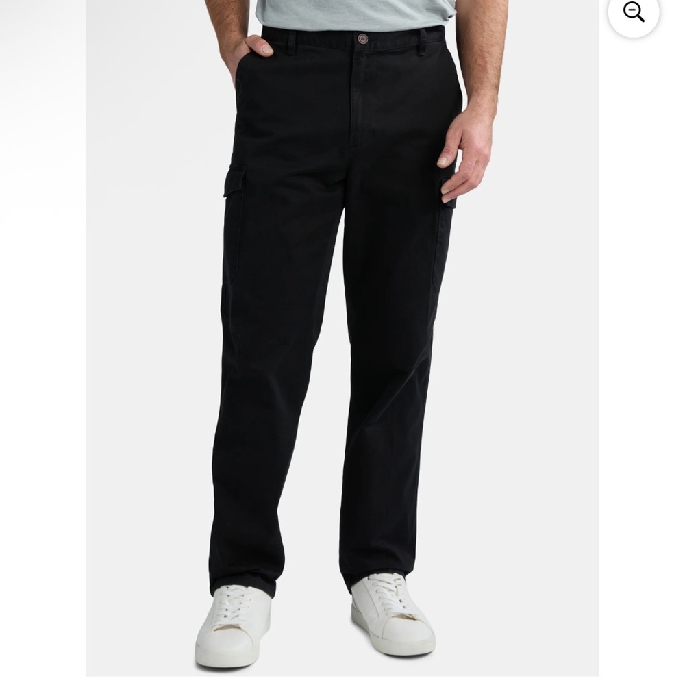 George Men's Black Cargo Pants 32 NWT